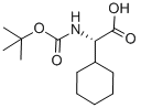 Boc-L-Cyclohexylglycine Struktur