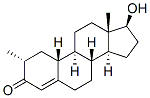 Estr-4-en-3-one, 17.beta.-hydroxy-2.alpha.-methyl- Structure