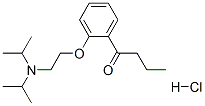 1092-47-3 1-[2-[2-[bis(isopropyl)amino]ethoxy]phenyl]butan-1-one hydrochloride