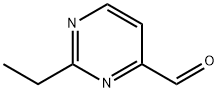 2-乙基嘧啶-4-甲醛,1092299-36-9,结构式