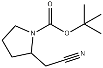 N-BOC-2-氰甲基吡咯烷, 1092352-11-8, 结构式