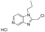 2-(Chloromethyl)-1-propyl-1H-imidazo-[4,5-c]pyridine hydrochloride Struktur