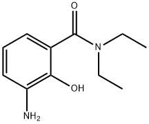 3-aMino-N,N-diethyl-2-hydroxybenzaMide Struktur