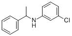 Benzenemethanamine, N-(3-chlorophenyl)-a-methyl-|