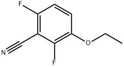 3-Ethoxy-2,6-difluorobenzonitrile Struktur