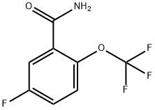 5-Fluoro-2-(trifluoromethoxy)benzamide Struktur