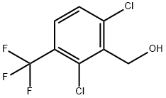 2,6-Dichloro-3-(trifluoromethyl)benzyl alcohol Struktur
