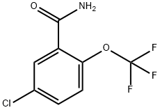 5-Chloro-2-(trifluoromethoxy)benzamide Structure