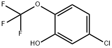 5-Chloro-2-(trifluoroMethoxy)phenol, 97% Structure