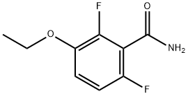 3-Ethoxy-2,6-difluorobenzamide Struktur