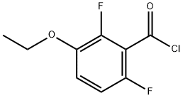 3-Ethoxy-2,6-difluorobenzoylchloride Structure