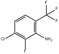 3-Chloro-2-fluoro-6-(trifluoromethyl)aniline Struktur