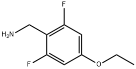 4-Ethoxy-2,6-difluorobenzylamine Struktur
