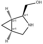 (1R,2S,5S)-REL-3-氮杂双环[3.1.0]己烷-2-甲醇, 1092506-35-8, 结构式
