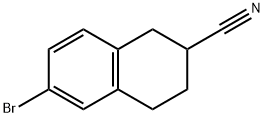 6-溴四氢萘-2-氰,1092523-01-7,结构式