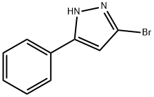 3-bromo-5-phenyl-1H-Pyrazole Struktur