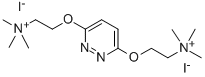 (3,6-Pyridazinediylbis(oxyethylene))bis(trimethylammonium iodide) 结构式