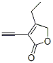 2(5H)-Furanone, 4-ethyl-3-ethynyl- (9CI) 结构式