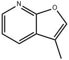 Furo[2,3-b]pyridine, 3-methyl- (9CI) 化学構造式