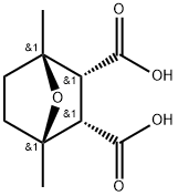 (1R,4S,5R,6S)-1,4-dimethyl-7-oxabicyclo[2.2.1]heptane-5,6-dicarboxylic acid Structure