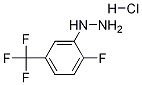 Hydrazine, [2-fluoro-5-(trifluoroMethyl)phenyl]-, hydrochloride Struktur
