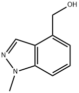 (1-甲基-1H-吲唑-4-基)甲醇,1092961-12-0,结构式