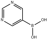 5-嘧啶硼酸, 109299-78-7, 结构式