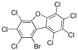 MONOBROMO-HEPTACHLORODIBENZOFURAN Structure