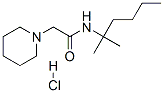 N-(2-methylhexan-2-yl)-2-(1-piperidyl)acetamide hydrochloride|