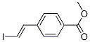 (E)-Methyl 4-(2-iodovinyl)benzoate Struktur
