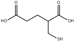 Pentanedioic acid, 2-(MercaptoMethyl)-,109333-27-9,结构式