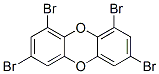 1,3,7,9-Tetrabromodibenzo[b,e][1,4]dioxin Structure