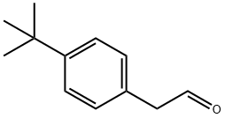4-叔丁基笨乙醛, 109347-45-7, 结构式