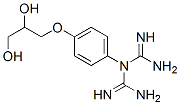 1-carbamimidoyl-1-[4-(2,3-dihydroxypropoxy)phenyl]guanidine Structure