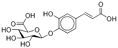Caffeic Acid 3-β-D-Glucuronide Struktur