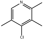 4-Chloro-2,3,5-trimethylpyridine Struktur