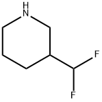 3-DifluoroMethylpiperidine HCl Struktur
