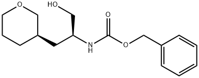카르바믹산,N-[(1S)-1-(히드록시메틸)-2-[(3R)-테트라히드로-2H-피란-3-일]에틸]-,페닐메틸에스테르