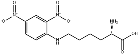 epsilon-dinitrophenyllysine, 1094-76-4, 结构式