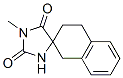 1'-メチルスピロ[テトラリン-2,4'-イミダゾリジン]-2',5'-ジオン 化学構造式