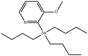 3-Methoxy-2-(tributylstannyl)pyridine Structure