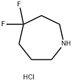 4,4-DIFLUOROHEXAHYDRO-1H-AZEPINE HYDROCHLORIDE|4,4-二氟氮杂环庚烷盐酸盐