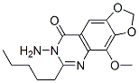 109409-16-7 1,3-Dioxolo[4,5-g]quinazolin-8(7H)-one,  7-amino-4-methoxy-6-pentyl-