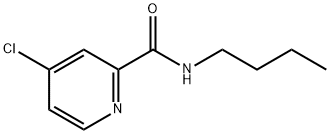 N-Butyl 4-chloropicolinaMide Struktur