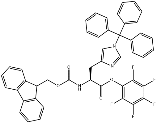 NΑ-FMOC-N IM-トリチル-L-ヒスチジンペンタフルオロフェニルエステル price.