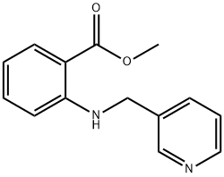 Methyl 2-[(pyridin-3-ylmethyl)amino]benzoate Structure