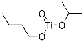 Butyl isopropyl titanate 化学構造式