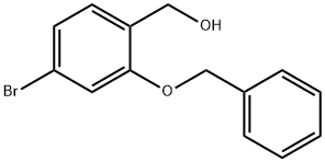 [2-(Benzyloxy)-4-broMophenyl]Methanol 结构式