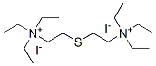 triethyl-[2-(2-triethylammonioethylsulfanyl)ethyl]azanium diiodide Structure