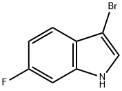 3-Bromo-6-fluoroindole Structure